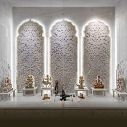 All God's Statue Mandir Design