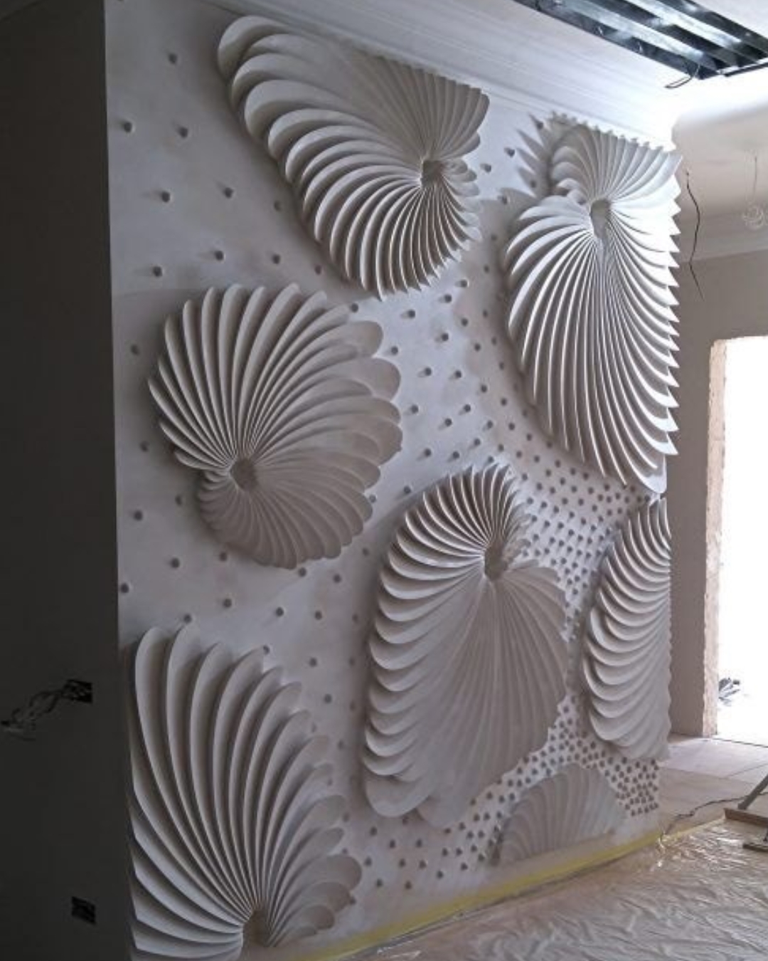 Flower Pattern Stone Design